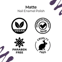 NYKAA Nykaa Matte Nail Enamel Polish - Lavender Gelato 110