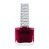 NYKAA Nykaa Breathable Nail Enamel - Wine Unwind - 326
