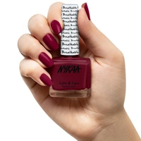 NYKAA Nykaa Breathable Nail Enamel - Wine Unwind - 326