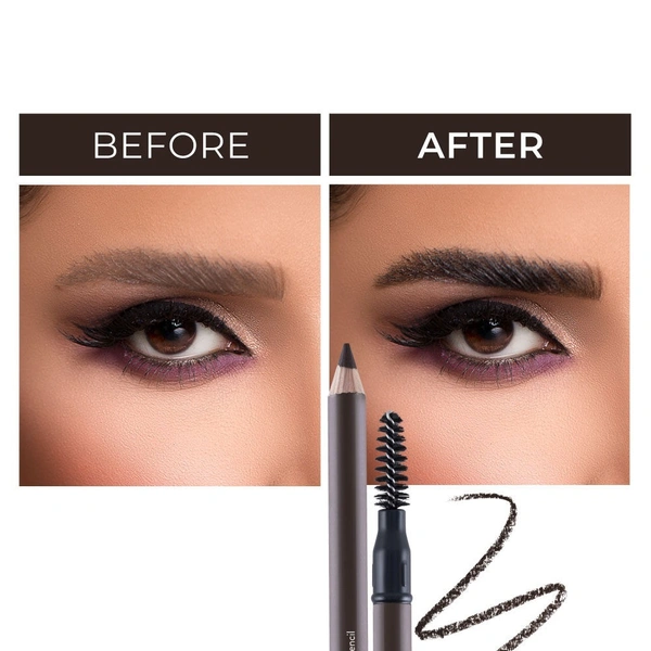 NYKAA Nykaa Brow Chika WOW Eyebrow Pencil - Coven Cocoa 01