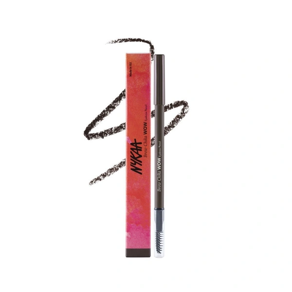 NYKAA Nykaa Brow Chika WOW Eyebrow Pencil - Coven Cocoa 01