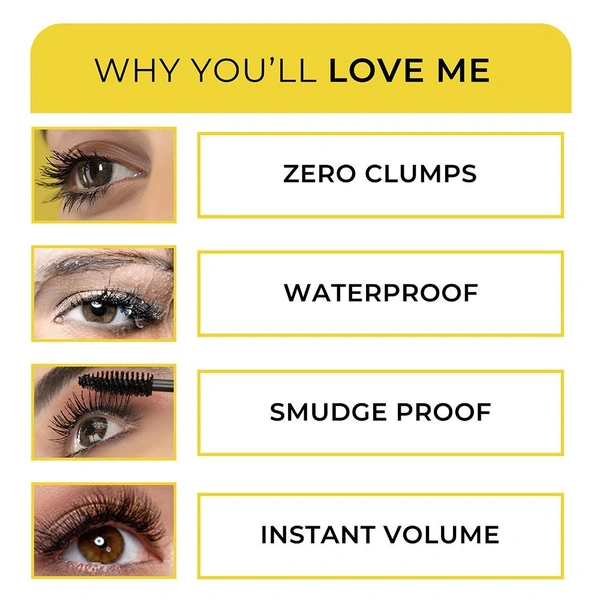 NYKAA Nykaa Lash Talk Super Sizer Waterproof Volumizing Mascara