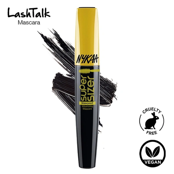 NYKAA Nykaa Lash Talk Super Sizer Waterproof Volumizing Mascara
