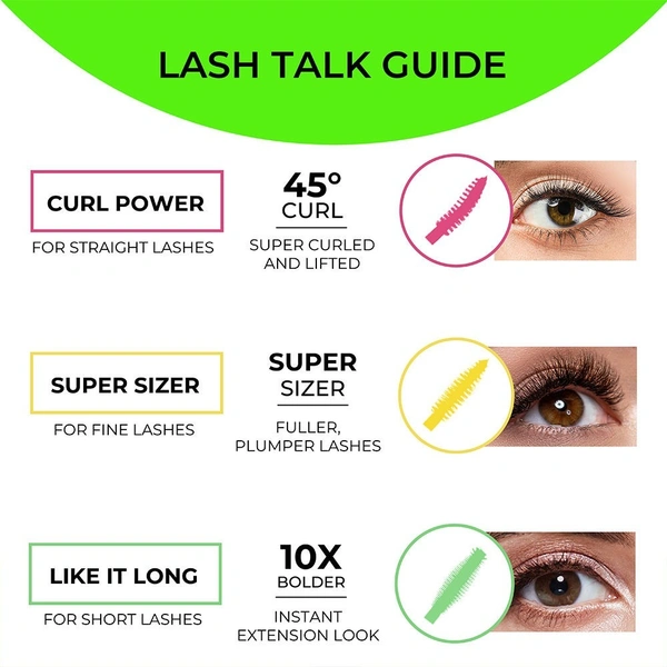 NYKAA Nykaa Lash Talk Like it Long Waterproof Lengthening Mascara