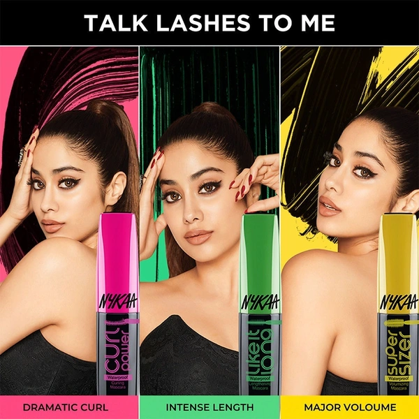 NYKAA Nykaa Lash Talk Like it Long Waterproof Lengthening Mascara