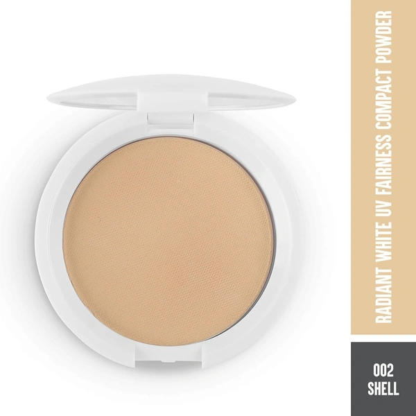 Colorbar Radiant White UV Fairness Compact Powder With SPF 18 - 002 Shell