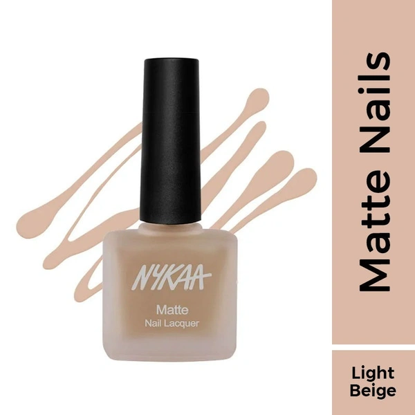 Nykaa Matte Nail Enamel Polish - Pink Ruffle 152