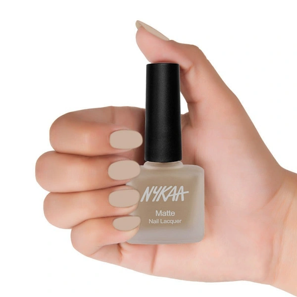Nykaa Matte Nail Enamel Polish - Pink Ruffle 152