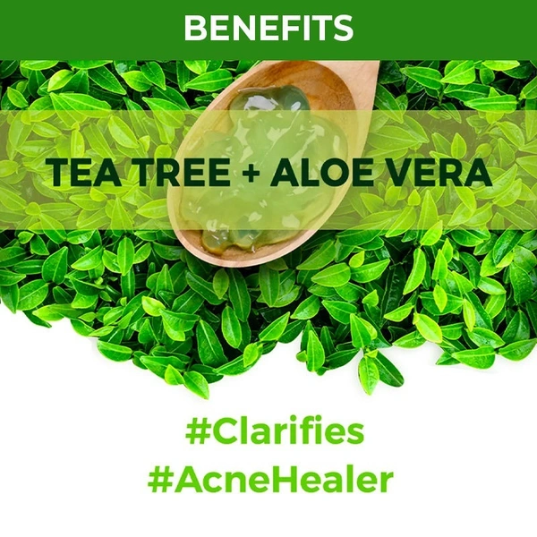 NYKAA Nykaa Skin Secrets Indian Rituals Tea Tree + Aloe Vera Sheet Mask For Clear & Moisturised Skin