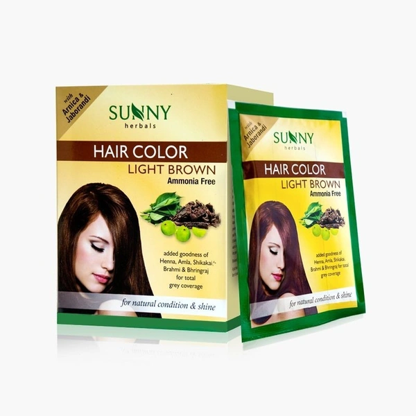 SUNNY LIGHT BROWN , 10 pcs