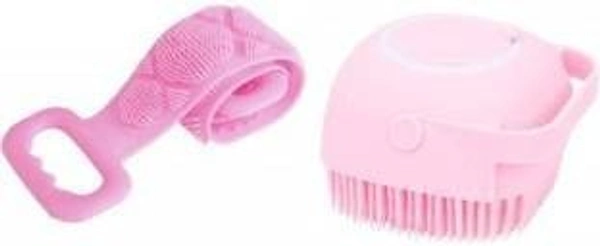 Stnemrag Silica Gel Bath Brush (2Pc) () - 1