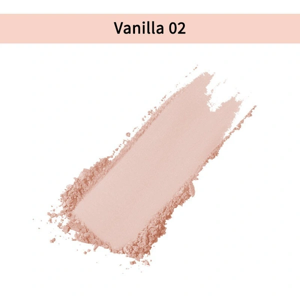 NYKAA Nykaa All Day Matte 12Hr Oil Control Face Compact Powder With SPF 15 PA ++ - Vanilla 02