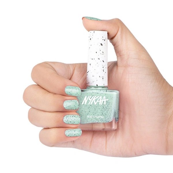 NYKAA Nykaa Cookie Crumble Nail Enamel Polish - Mint Thins 259