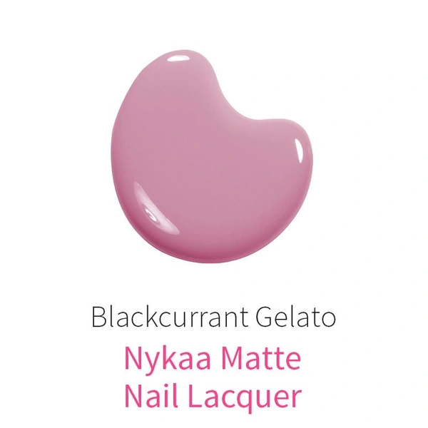 NYKAA Nykaa Nail Enamel Polish - Blackcurrant Gelato 72