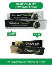 Herbodent Charcoal Toothpaste Toothpaste (300 g, Pack of 3)