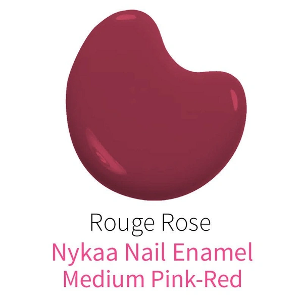 NYKAA Nykaa Nail Enamel Polish - Rouge Rose 137