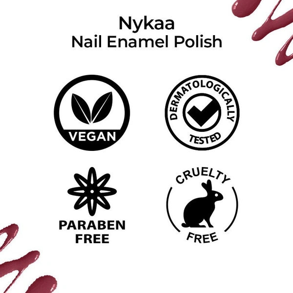 NYKAA Nykaa Nail Enamel Polish - Rouge Rose 137