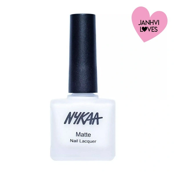 NYKAA Nykaa Matte Nail Lacquer - White Chocolate Ganache 07