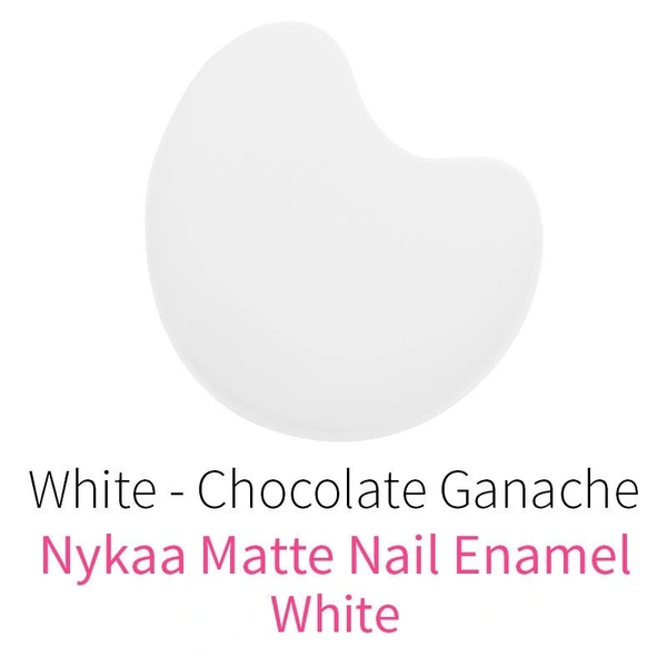 NYKAA Nykaa Matte Nail Lacquer - White Chocolate Ganache 07