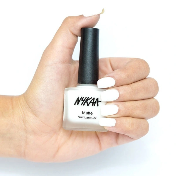 NYKAA Nykaa Matte Nail Lacquer - White Chocolate Ganache 07