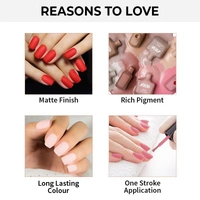NYKAA Nykaa Matte Nail Lacquer - White Chocolate Ganache 07