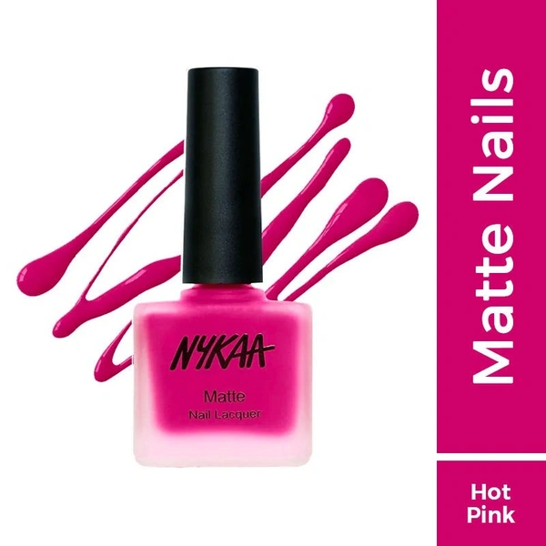 Nykaa Matte Nail Enamel Polish - Strawberry Shortcake 139