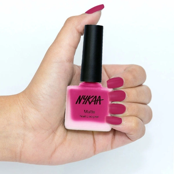 Nykaa Matte Nail Enamel Polish - Strawberry Shortcake 139