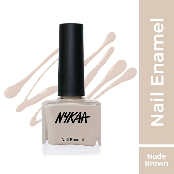 NYKAA Nykaa Nail Enamel Polish - Caramel Macchiato 53