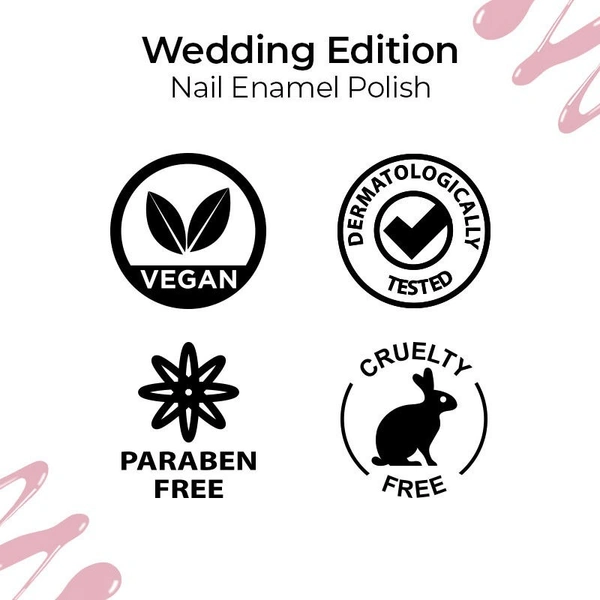 NYKAA Nykaa Wedding Edition Nail Enamel Polish - Barefoot Stroll 262