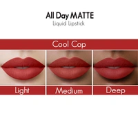 NYKAA Nykaa All Day Matte Waterproof, Transfer Proof, 12H Liquid Lipstick - Cool Cop