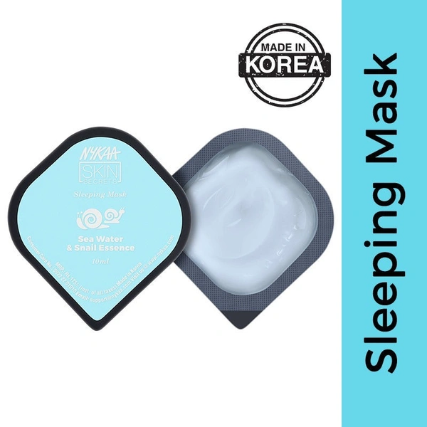 NYKAA Nykaa Skin Secrets Sea Water & Snail Essence Sleeping Mask