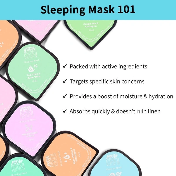NYKAA Nykaa Skin Secrets Sea Water & Snail Essence Sleeping Mask