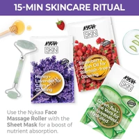 NYKAA Nykaa Naturals Skin Secrets Exotic Indulgence Honey + Lavender Sheet Mask For Calm & Glowing Skin