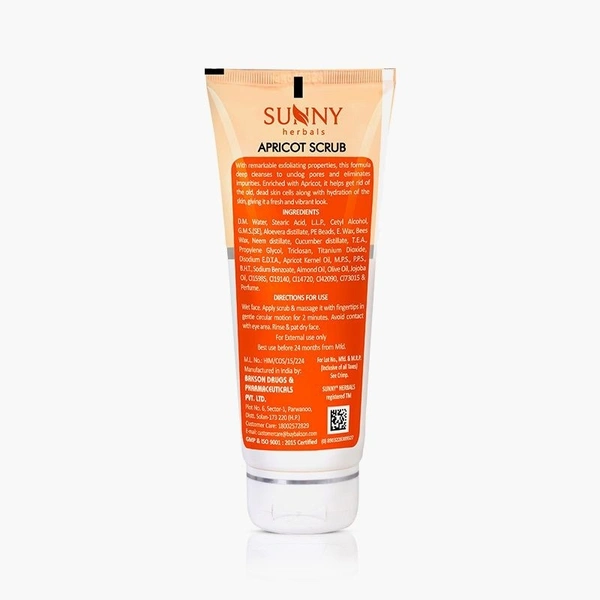 SUNNY Apricot Face Scrub (100g)