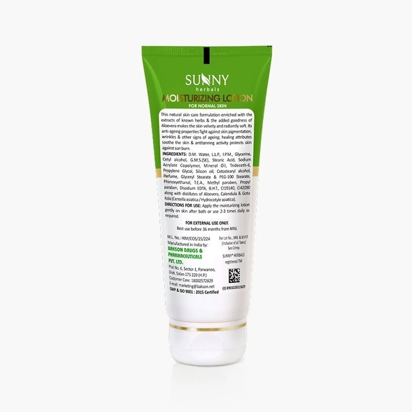 SUNNY Aloevera & Calandula Moisturizing Lotion (100 ml)