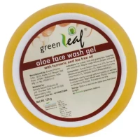 GREEN LEAF Greenleaf Aloe Face Wash Gel  - 120GM