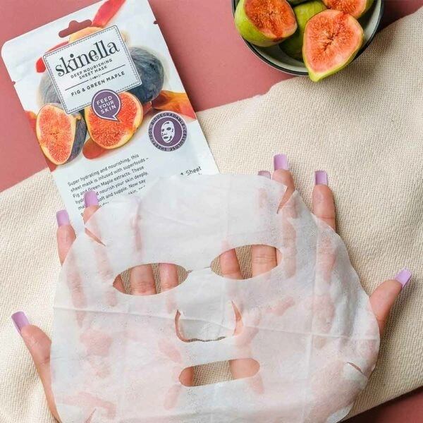 SKINELLA Fig & Green Maple Sheet Mask (2 PC) (40 ml)
