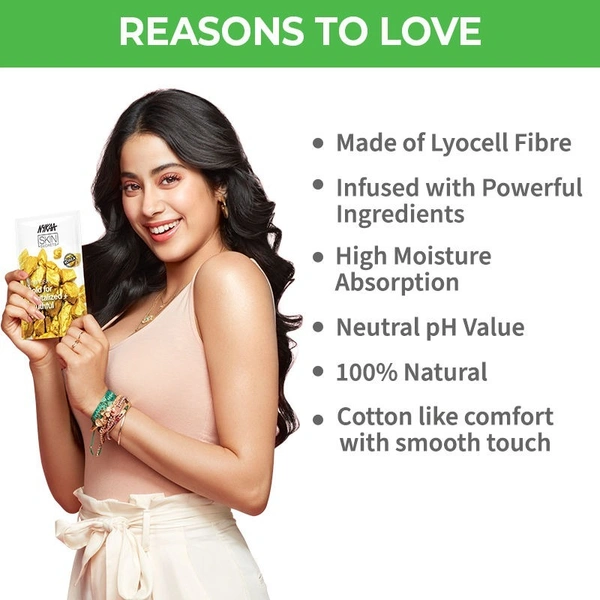 NYKAA Nykaa Skin Secrets Exotic Indulgence Green Tea + Aloe Vera Sheet Mask For Hydrated Skin
