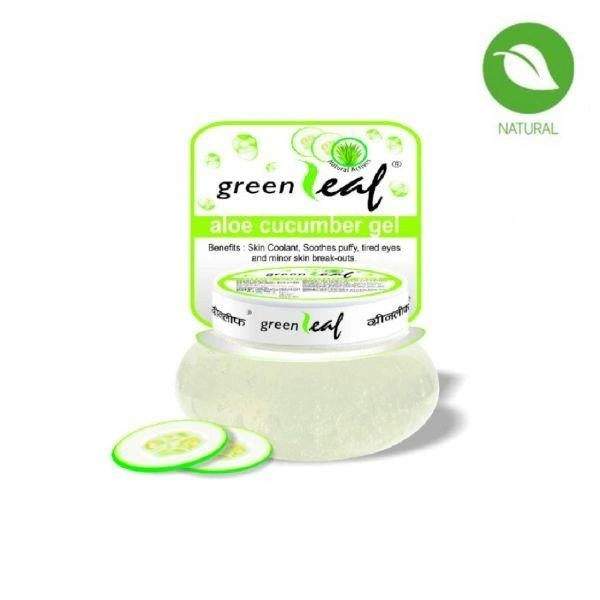 GREEN LEAF Green Leaf Aloe Face Wash Gel - 120 gm, Green Leaf Anti Dandruff Gel - 120 gm, Green Leaf Aloe Cucumber Gel - 120 gm (Combo)