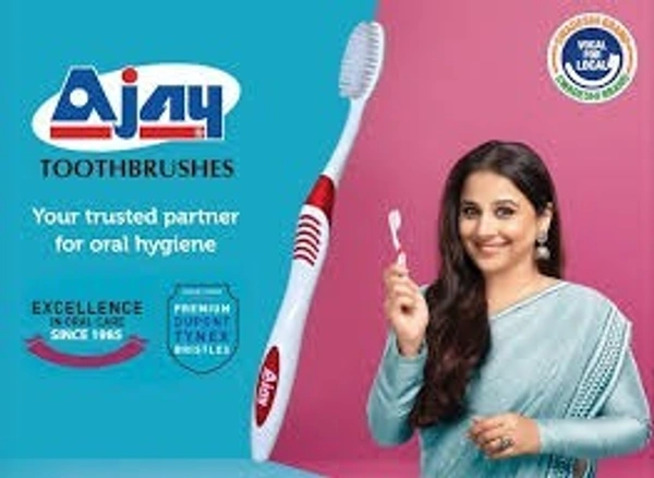 Ajay Sensitive Ultra Soft Toothbrush (3 Toothbrushes)