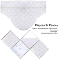 Stnemrag Women Disposable Multicolor Panty () - White, 1