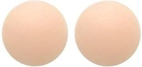 Stnemrag Women Silicon Nipple Cover Silicone Cup Bra Pads (Beige Pack of 1)
