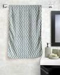 Stnemrag Microfiber 280 GSM Bath, Beach, Hair, Hand Towel (Pack of 2)