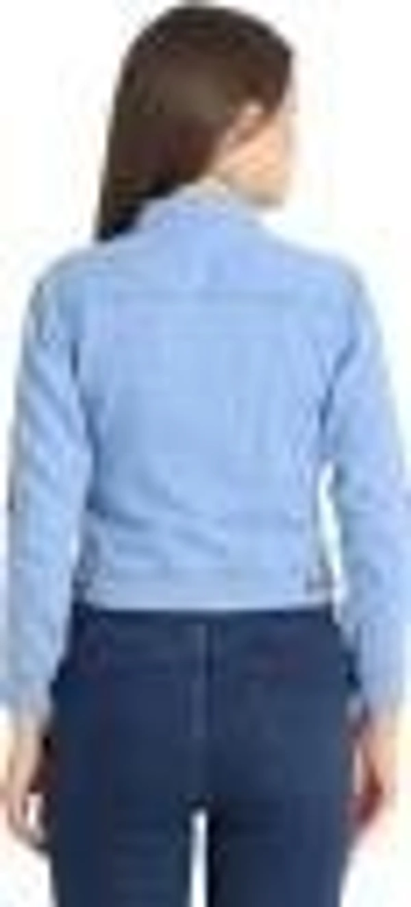 Stnemrag Full Sleeve Washed Women Denim Jacket ()