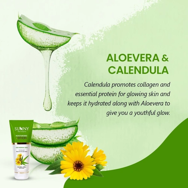 SUNNY Aloevera & Calandula Moisturizing Lotion (100 ml)