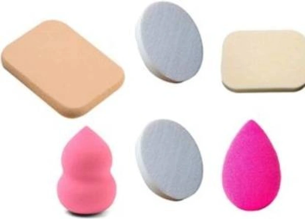 Stnemrag Makeup Sponge Set Multicolour (6PC) ()