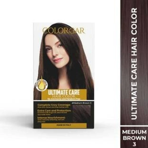 Colorbar COLORBAR MEDIUM BROWN , ULTIMATE CARE MEDIUM BROWN-HAIR COLOR () - 1