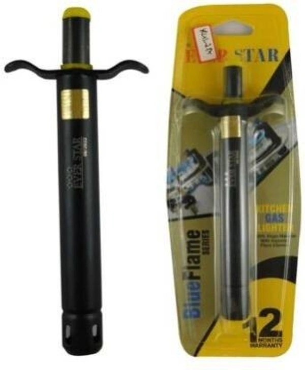 Stnemrag Everstar kitchen Gas Liighter Steel Gas Lighter (Black, Pack of 1)