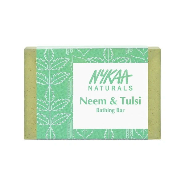NYKAA Nykaa Naturals Neem & Tulsi Purifying Bathing Soap