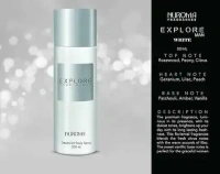 NUROMA Explore White Deodorant Spray  -  For Men (200 ml)
